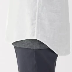 Men's Washed Linen Short Sleeve Shirt