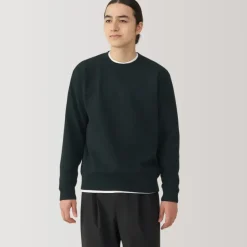 Men's Washed Milano Ribbed Crew Neck Sweater