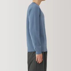 Men's Washed Milano Ribbed Crew Neck Sweater
