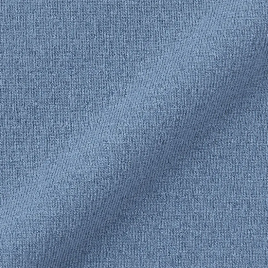 Men's Washed Milano Ribbed Crew Neck Sweater