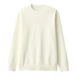 Men's Washed Milano Ribbed Crew Neck Sweater