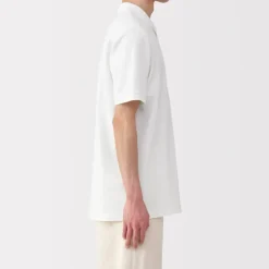 Men's Washed Pique Short Sleeve Polo Shirt