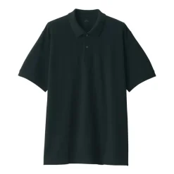Men's Washed Pique Short Sleeve Polo Shirt