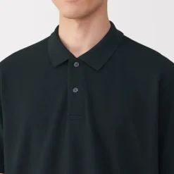 Men's Washed Pique Short Sleeve Polo Shirt