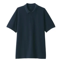 Men's Washed Pique Short Sleeve Polo Shirt