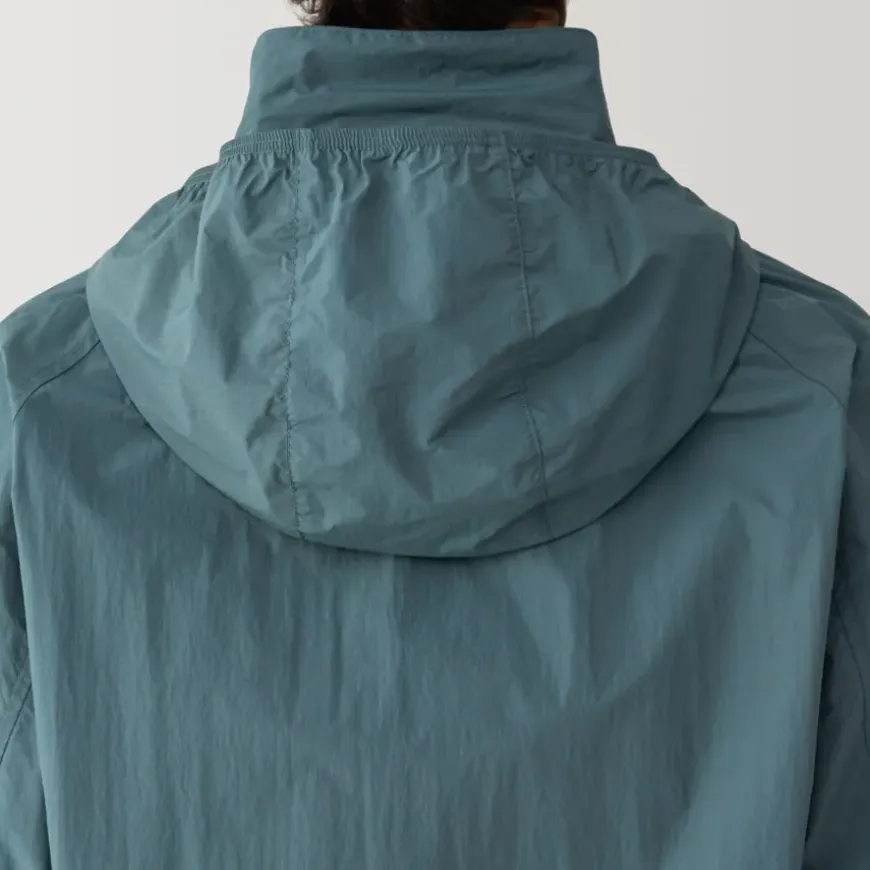 Men's Water Repellent Nylon Packable Windbreaker