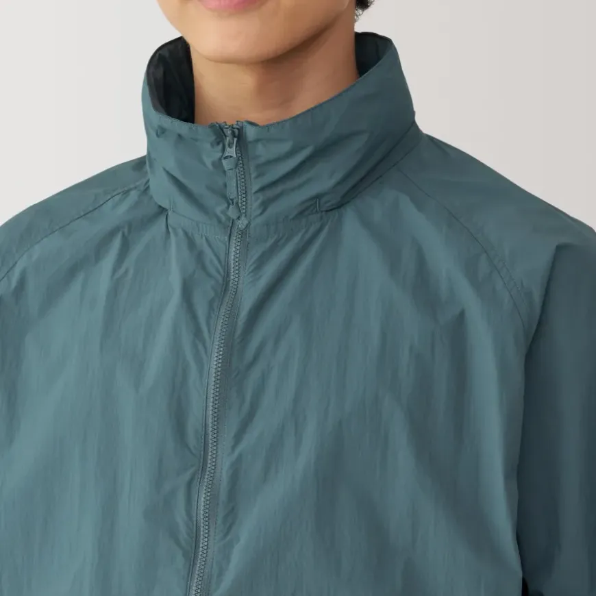 Men's Water Repellent Nylon Packable Windbreaker