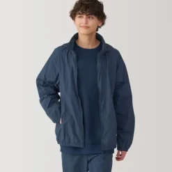 Men's Water Repellent Nylon Packable Windbreaker