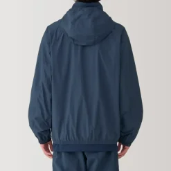 Men's Water Repellent Nylon Packable Windbreaker
