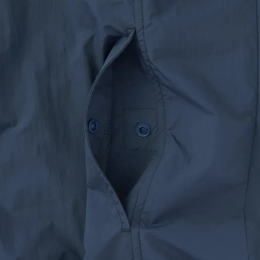 Men's Water Repellent Nylon Packable Windbreaker