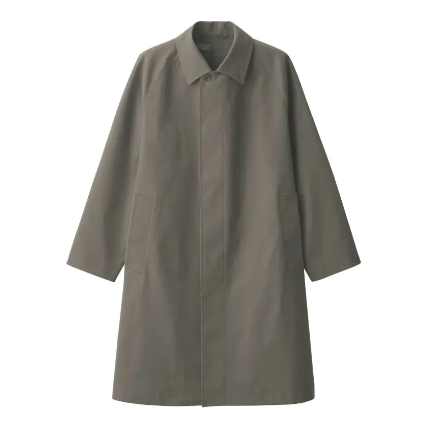 Men's Water Repellent Stand Fall Collar Coat