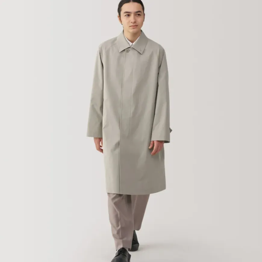 Men's Water Repellent Stand Fall Collar Coat