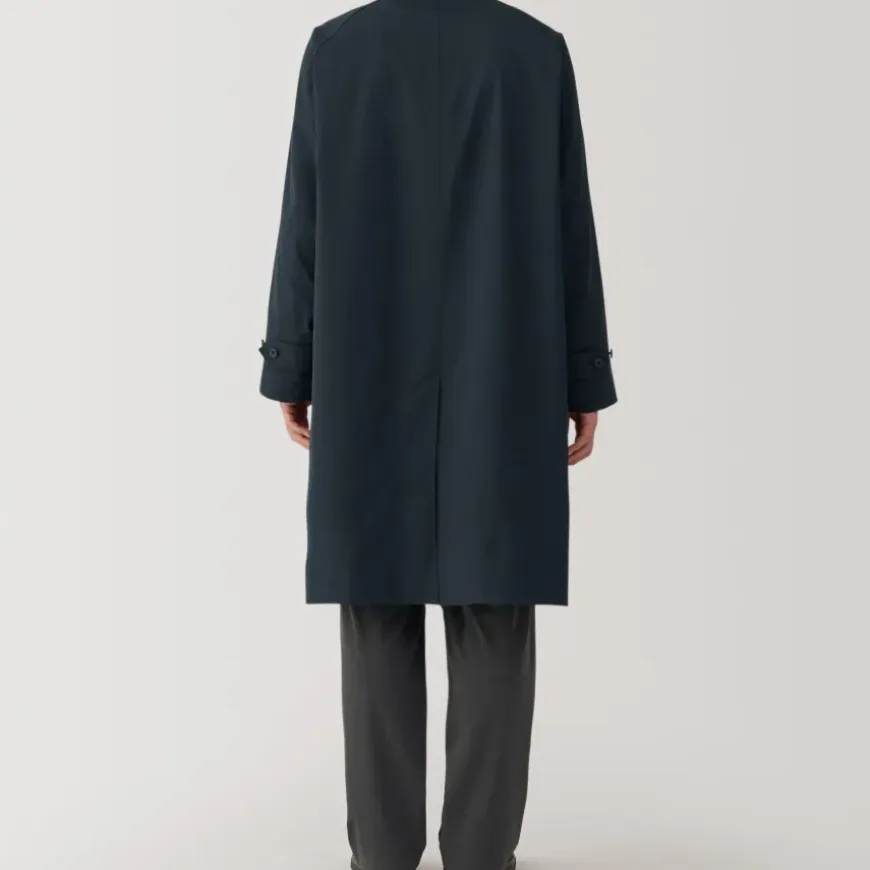 Men's Water Repellent Stand Fall Collar Coat