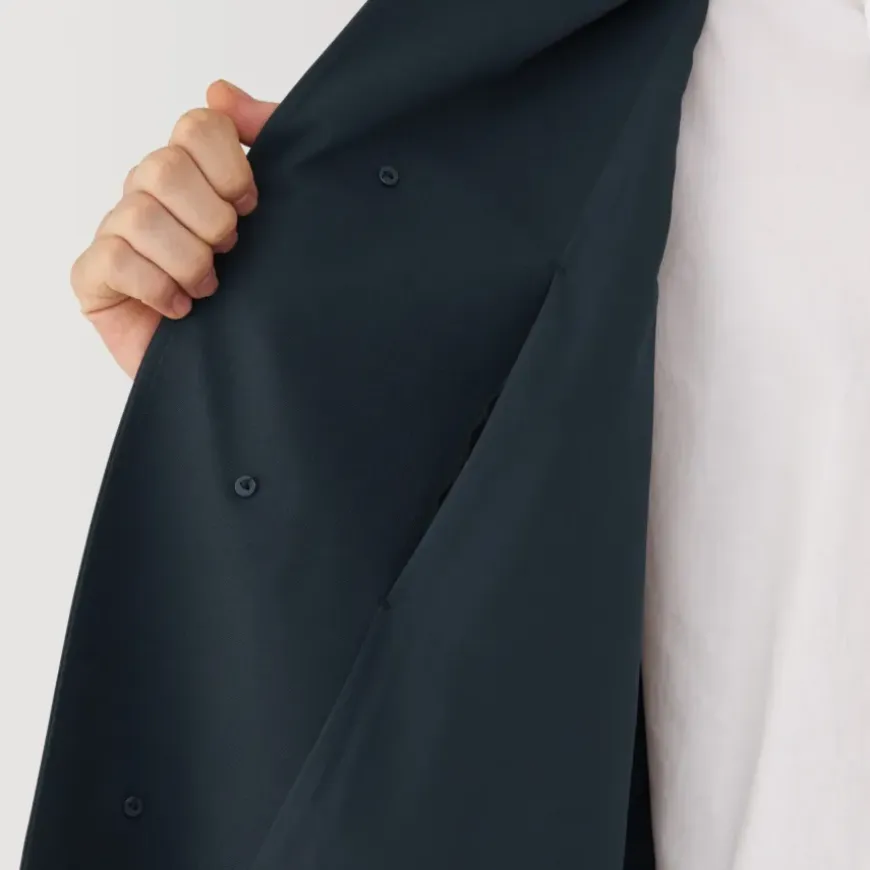Men's Water Repellent Stand Fall Collar Coat
