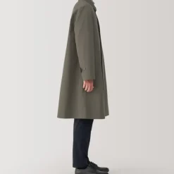 Men's Water Repellent Stand Fall Collar Coat