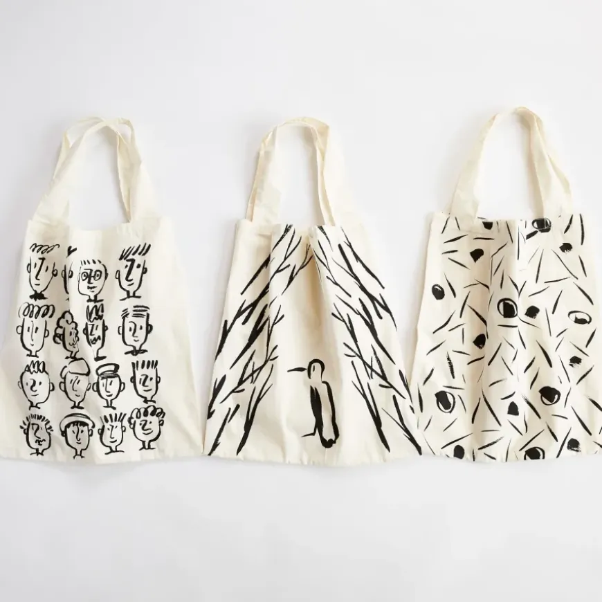 MUJI IDÉE Original Marche Bag - Botanical