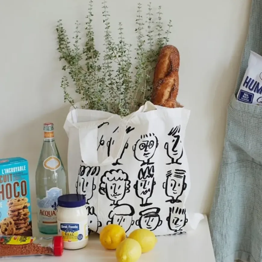 MUJI IDÉE Original Marche Bag - Botanical