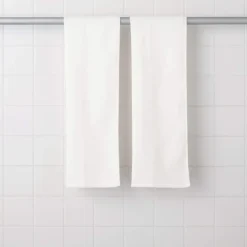 Pile Weave Long Towel (2 Piece Set)