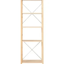 Pine Shelf Unit - Wide - Medium