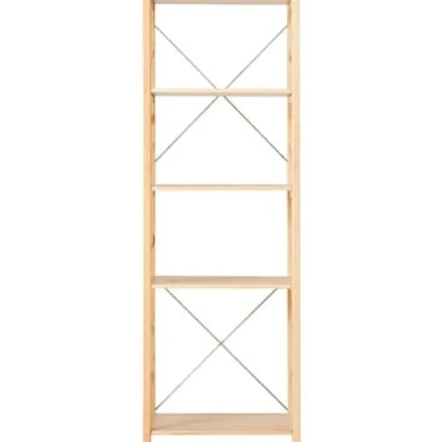 Pine Shelf Unit - Wide - Medium
