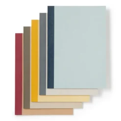 Planted Tree Paper Colored Cover Notebook - 0.2" (5 Pack)