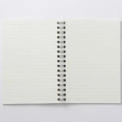 Planting Tree Paper Double Ringed Notebook A6 Beige