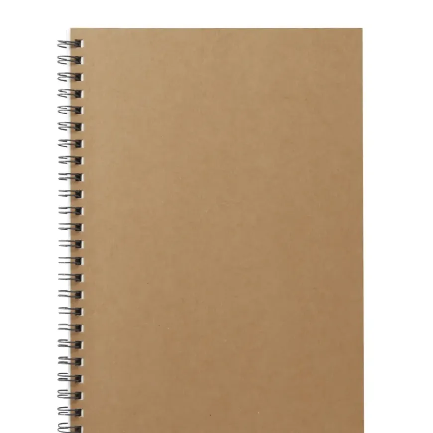 Planting Tree Paper Double Ringed Ruled Notebook 7 mm