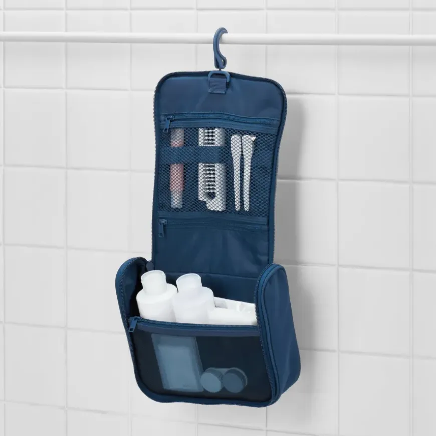 Polyester Hanging Toiletry Case