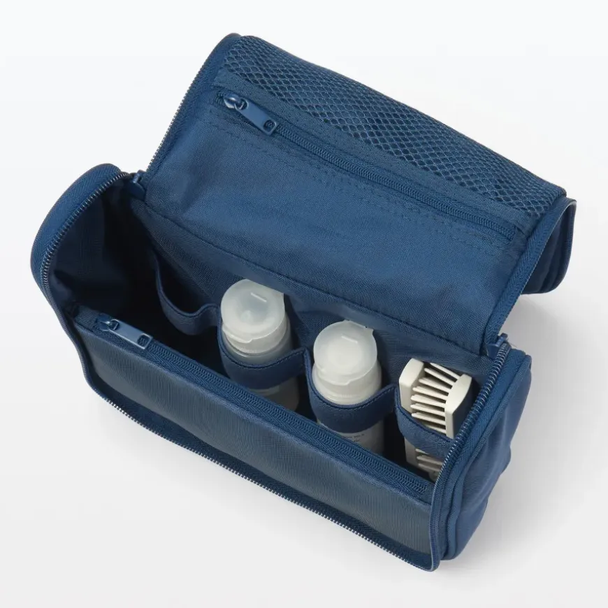 Polyester Hanging Toiletry Case