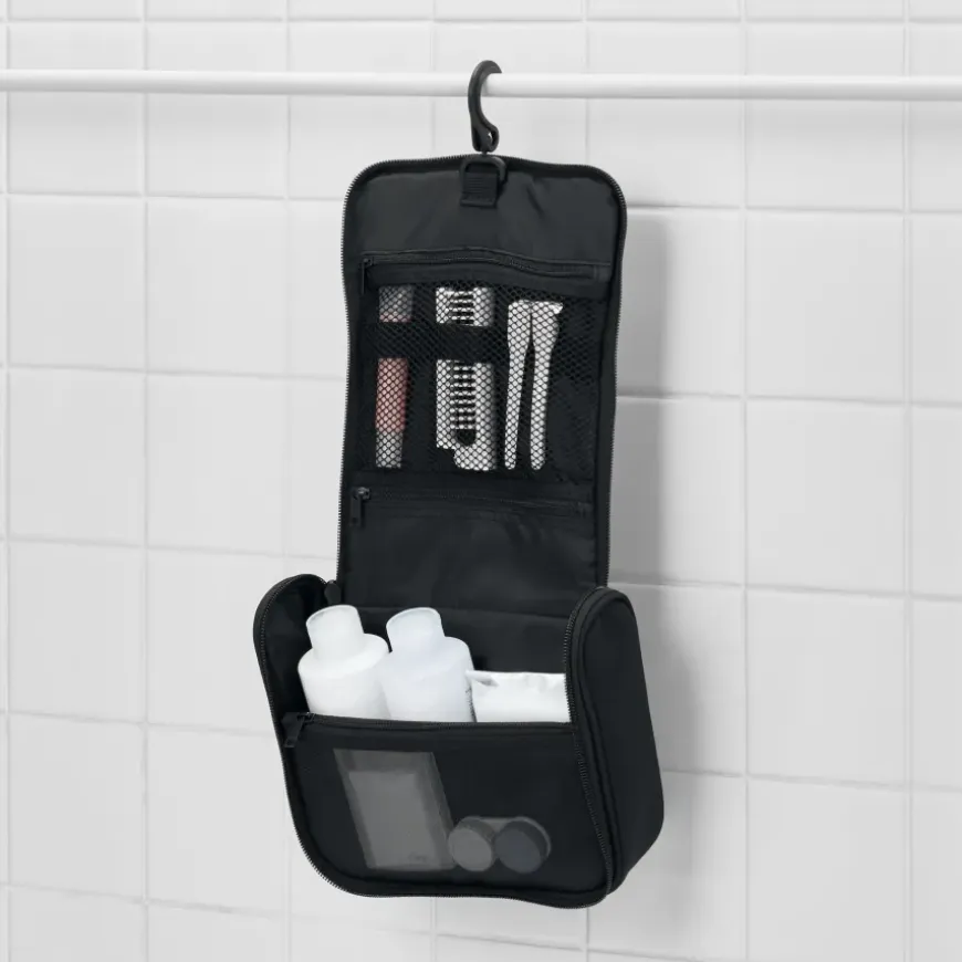 Polyester Hanging Toiletry Case