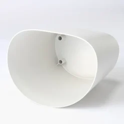 Polypropylene Stackable Stool Light Gray