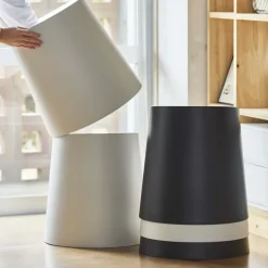 Polypropylene Stackable Stool Dark Gray