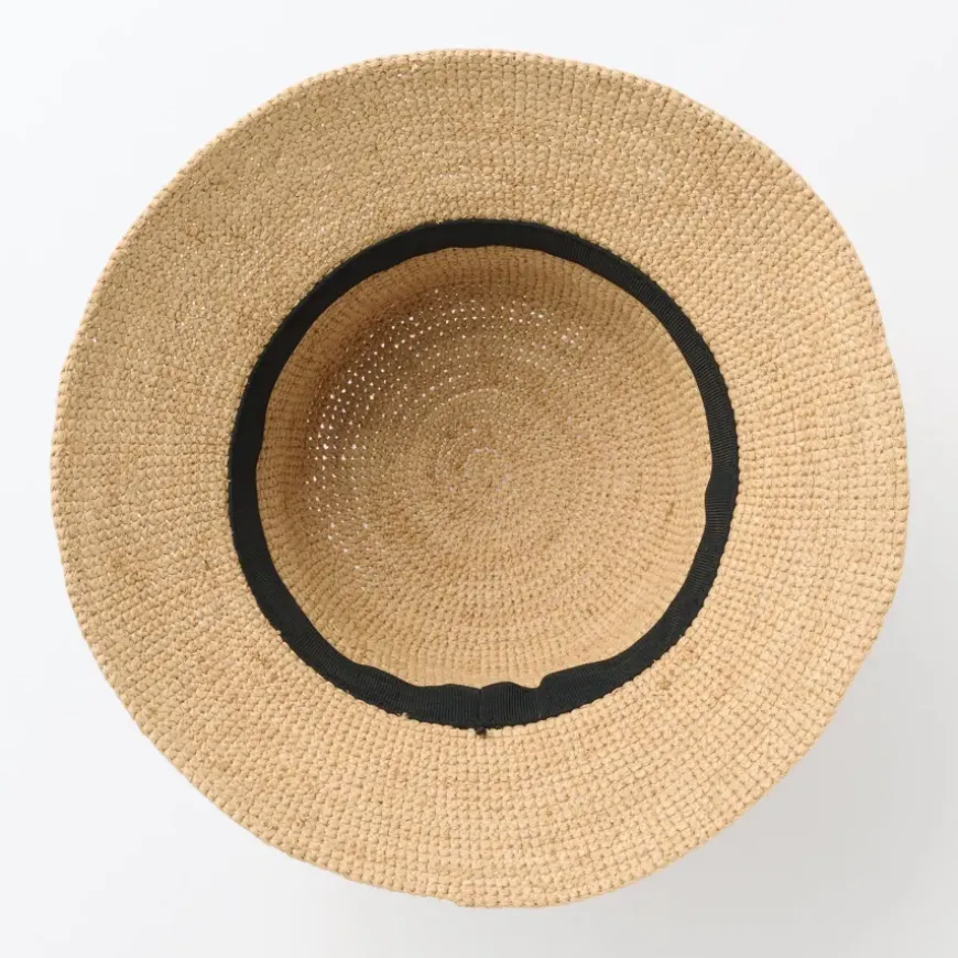 Raffia Foldable Capeline Hat