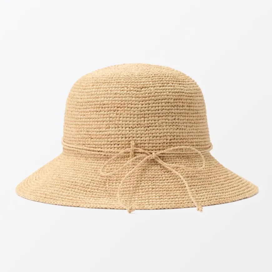 Raffia Foldable Capeline Hat