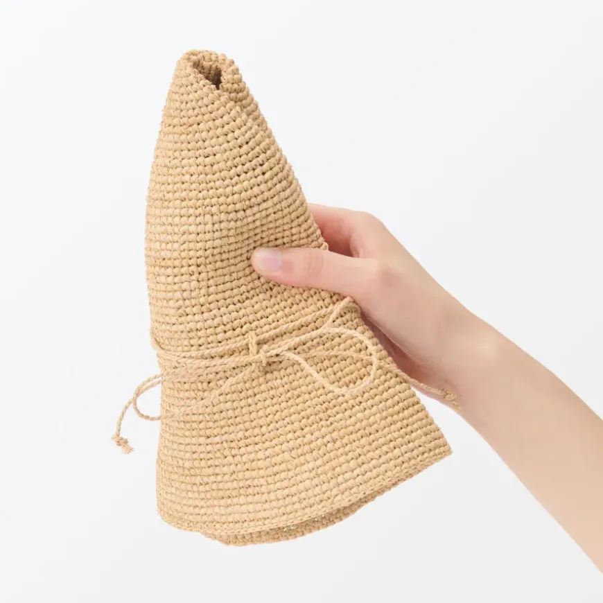 Raffia Foldable Capeline Hat
