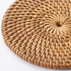 Rattan Coaster
