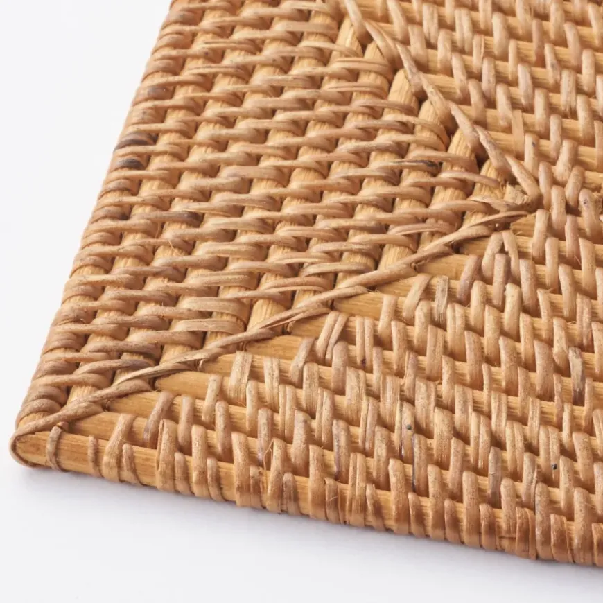 Rattan Coaster