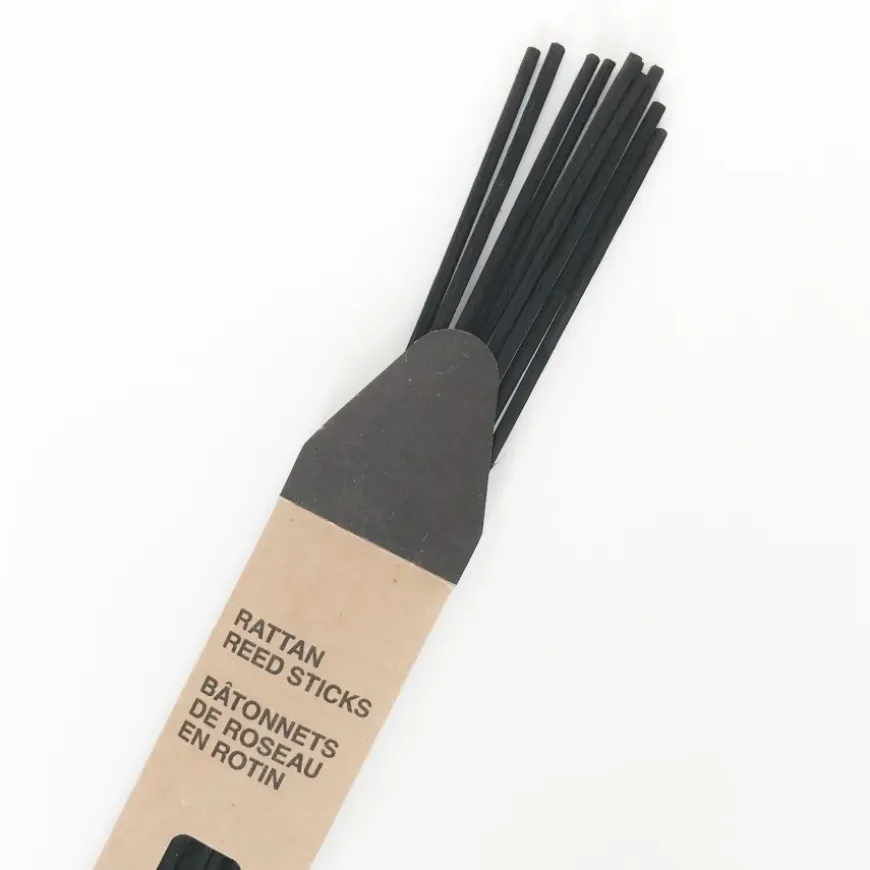 Rattan Sticks for Reed Diffuser - Black
