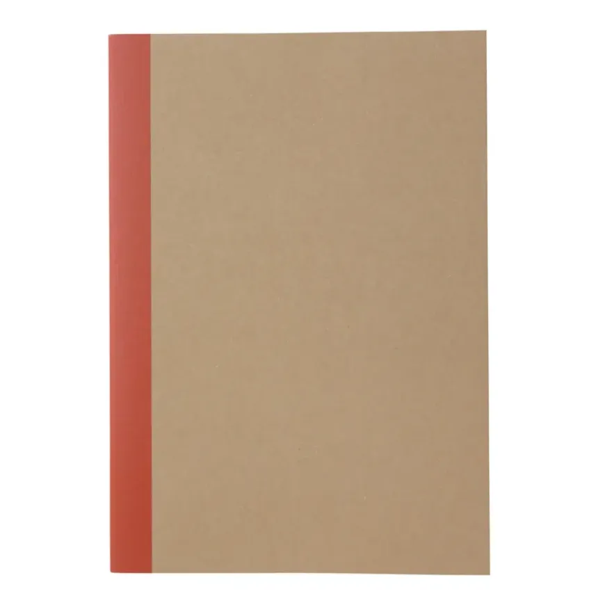 Recycled Paper Blank Notebook A5