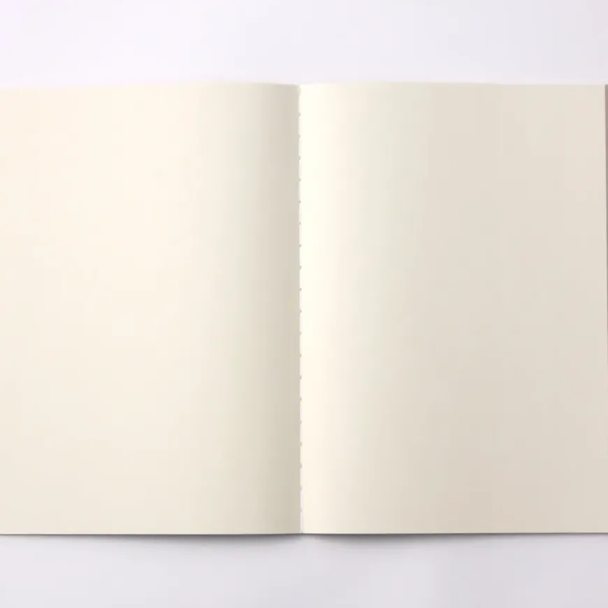 Recycled Paper Blank Notebook A5