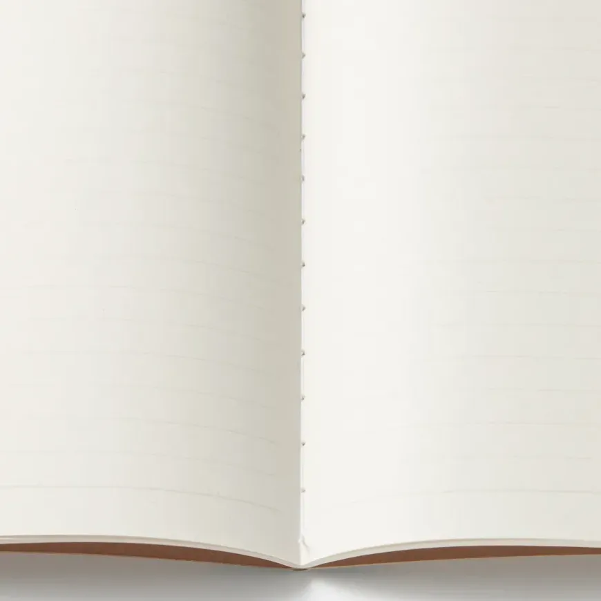 Recycled Paper Notebook 0.3" Lined B5