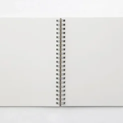Recycled Paper Spiral Plain Notebook