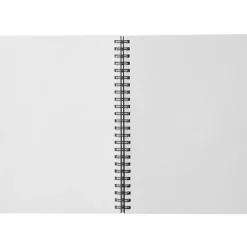 Recycled Paper Spiral Plain Notebook