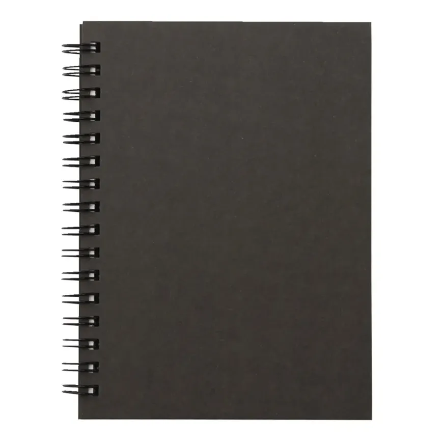 Recycled Paper Spiral Plain Notebook