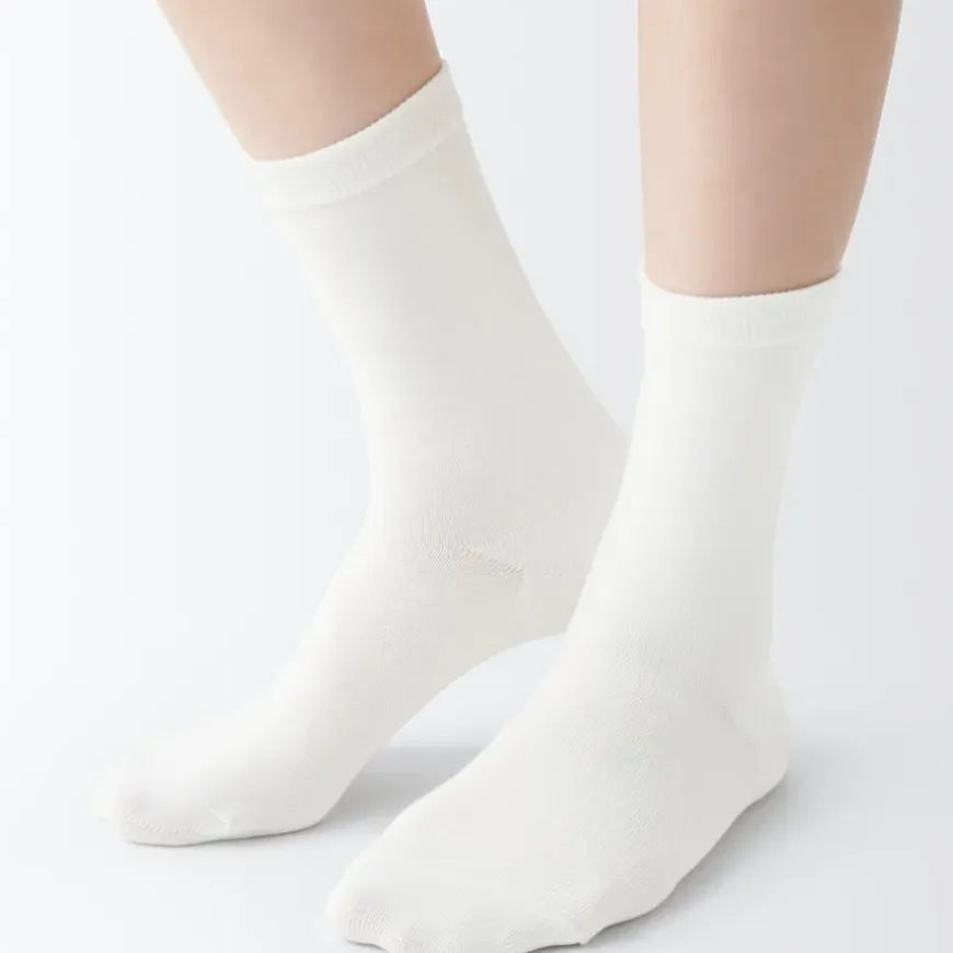 Right Angle 3 Layer Loose Top Socks