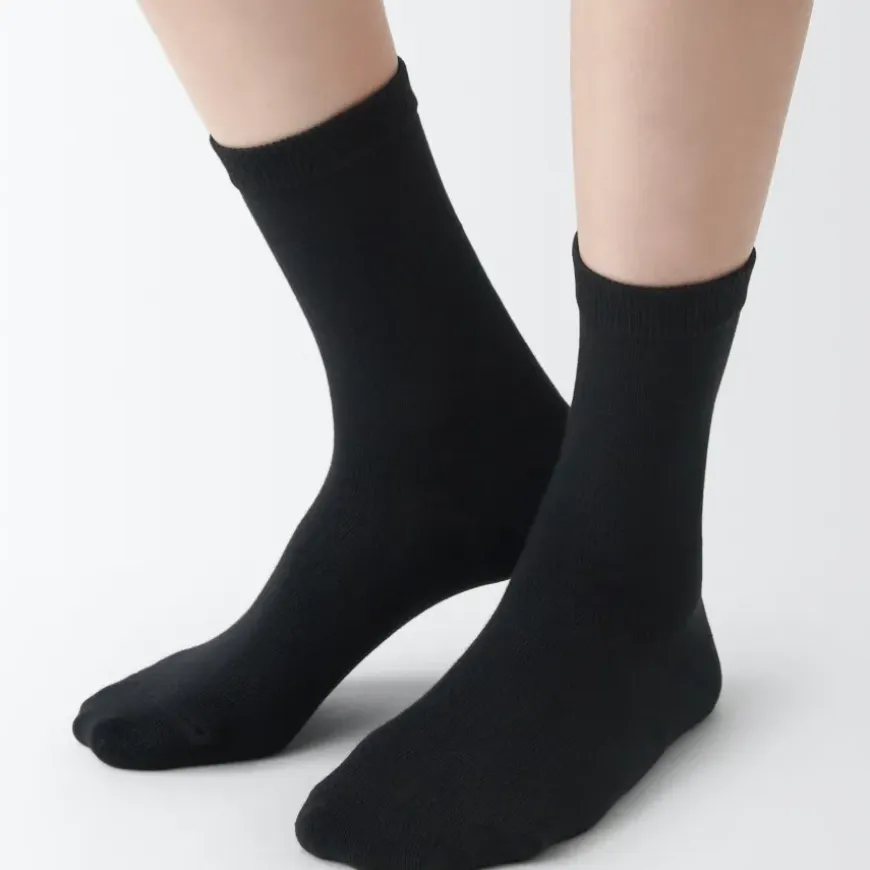 Right Angle 3 Layer Loose Top Socks