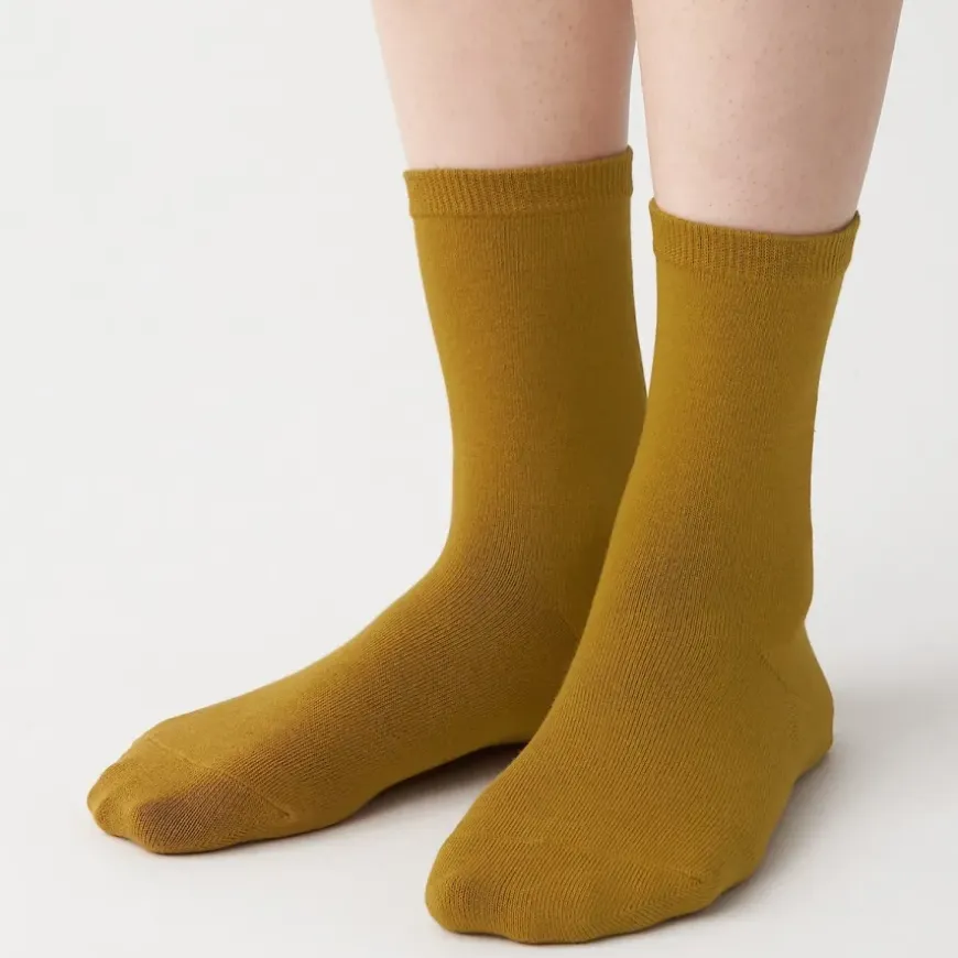 Right Angle 3 Layer Loose Top Socks