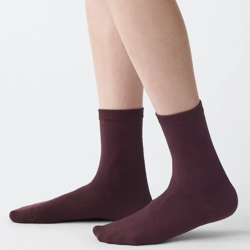 Right Angle 3 Layer Loose Top Socks