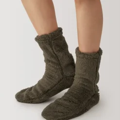 Right Angle Boa Fleece Cozy Socks