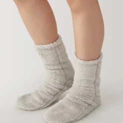 Right Angle Boa Fleece Cozy Socks